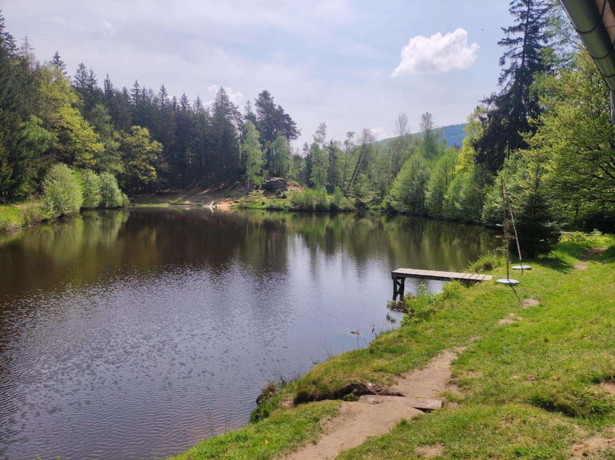 Lesni Chaty "Hogo Fogo" Kytlice Bagian luar foto